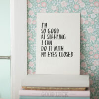 Quoteprent | Sleep - Afbeelding 2