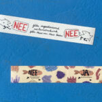 Brievenbussticker | Nee nee