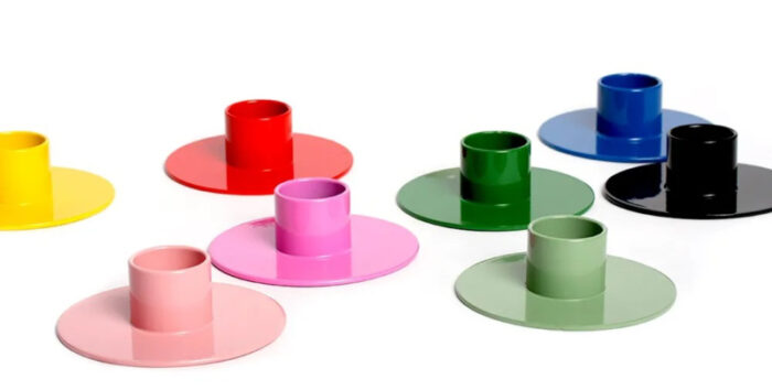 Kaarsenstandaard POP | groen - Afbeelding 2