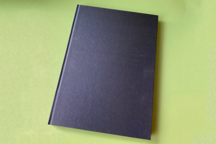 Notitieboek donkerblauw - Afbeelding 2