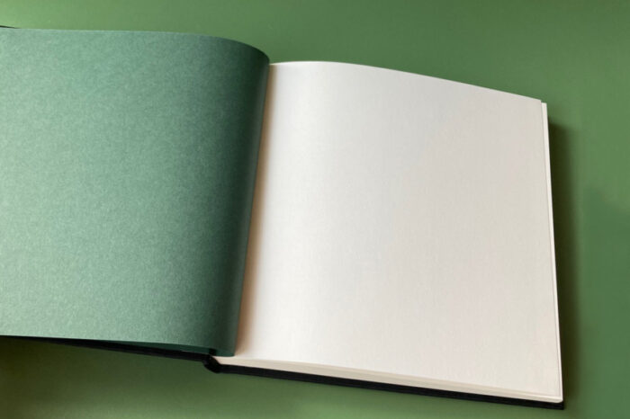 Notitieboek vierkant zwart - Afbeelding 2