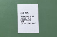 Quoteprent | Dear Mom