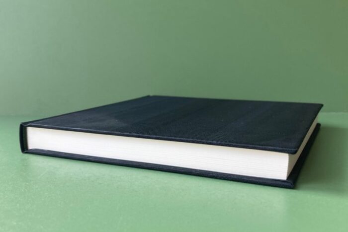 Notitieboek vierkant zwart - Afbeelding 3