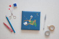 Poesiealbumset ruimtestruisvogel - Afbeelding 3