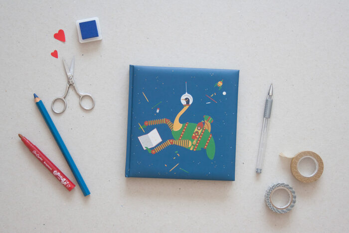 Poesiealbumset ruimtestruisvogel - Afbeelding 3