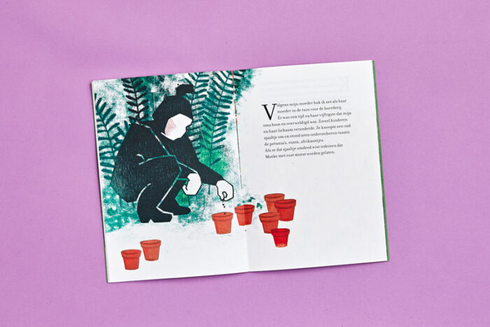 Ondersteboven tussen de petunia's - Afbeelding 2