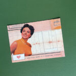 Postkaart | A well-read woman