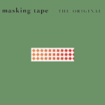 Washi Tape  |  roll square red