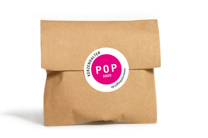Kaarsenstandaard POP | fuchsiaroze - Afbeelding 3