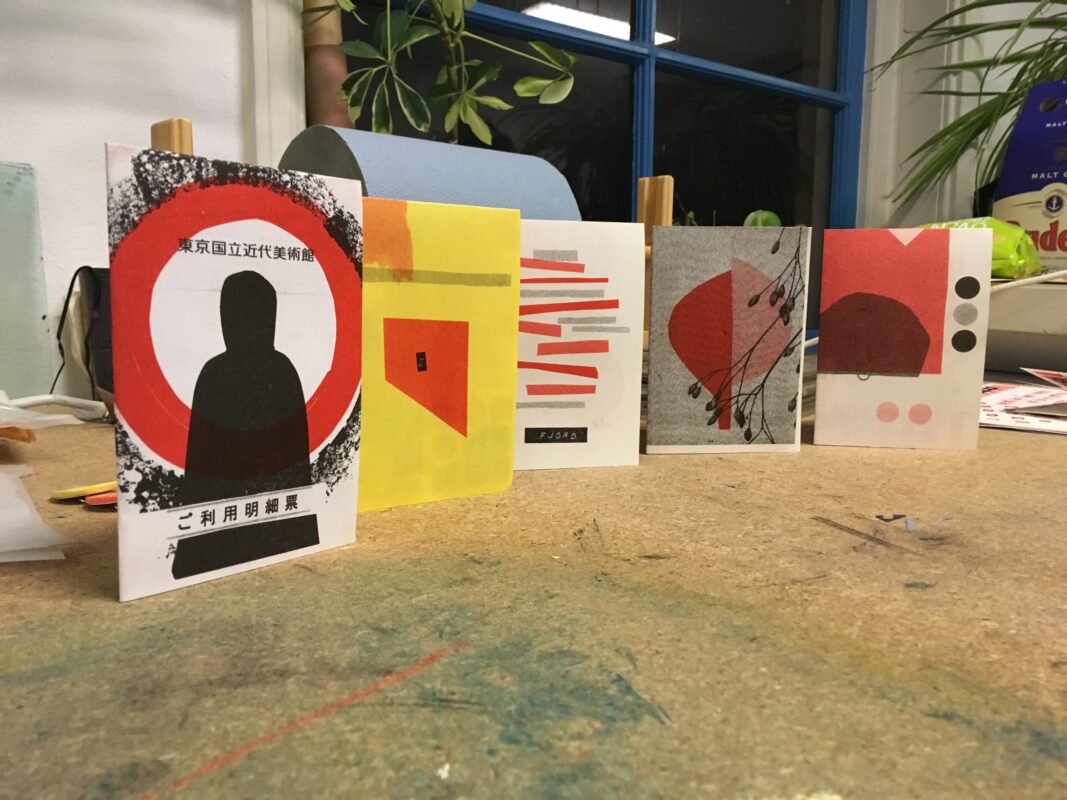 Workshop monoprint zeefdrukken