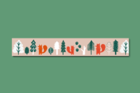 Washi Tape  |  Donna Wilson Cyril in the forest