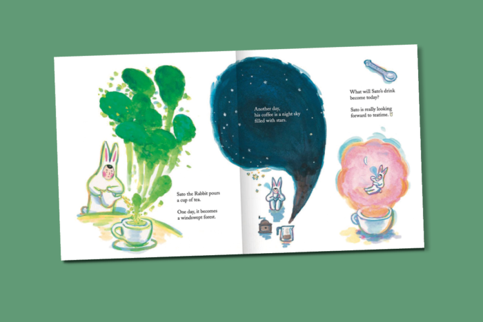 Sato the rabbit, a sea of tea - Afbeelding 2