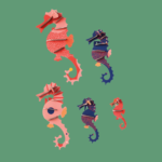 Studio Roof Sea Horses