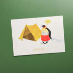 Postkaart | campinguïn