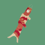 Koinobori Matsu Red (M)