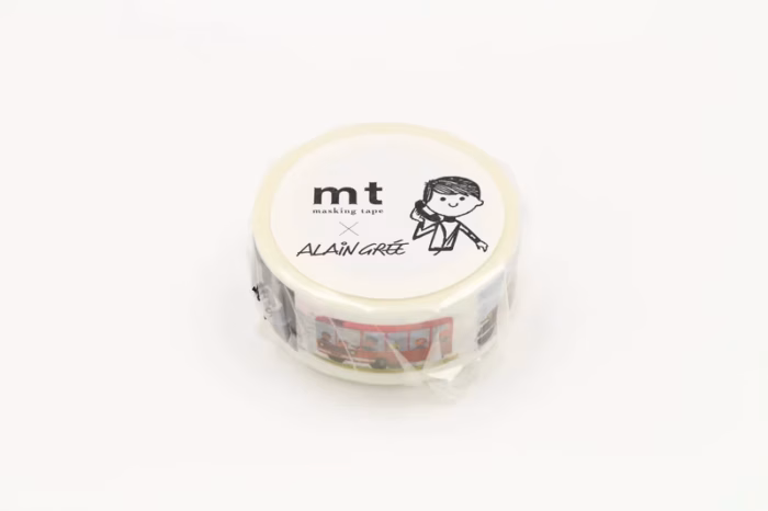 Washi Tape  |  Alain Gree vehicle - Afbeelding 3