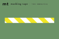 Washi Tape  |  stripe lemon