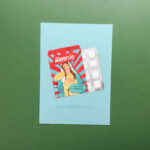 Postkaart | rennie