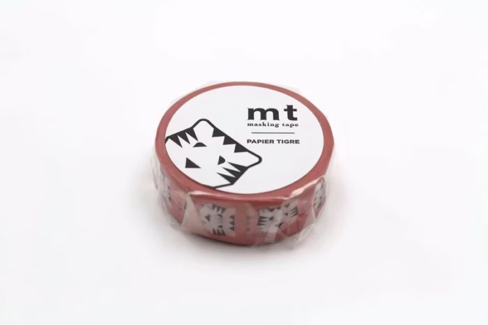 Washi Tape  |  papier tigre le tigre pink - Afbeelding 2