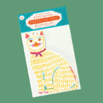 Cat Letterpress Die Cut Decoration