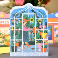 Greenhouse Die Cut Card - Afbeelding 2