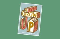 Poster | Never Grow Up - B2
