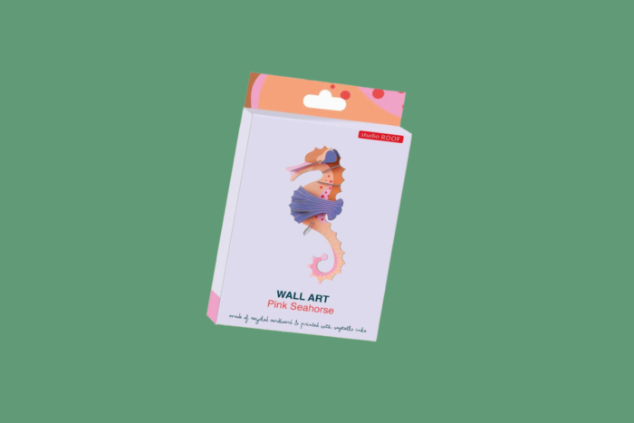 Studio Roof Pink Ringlet Seahorse - Afbeelding 2