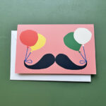 Dubbele postkaart | Sue Doeksen | feestsnor