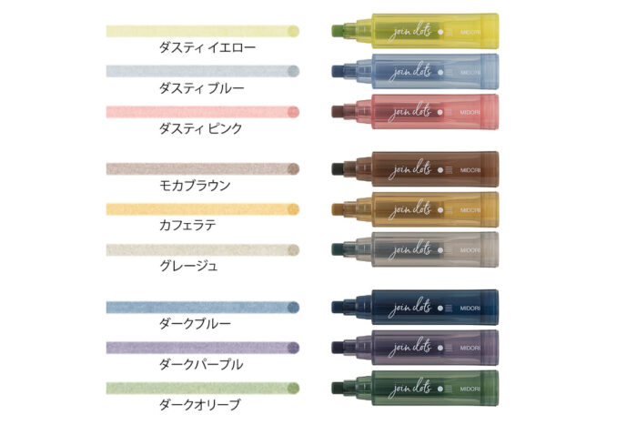 Connecting Pen Join Dots 3-Pack | grijstinten - Afbeelding 2