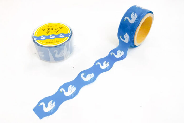 Washi Tape  | retro  swans - Afbeelding 2