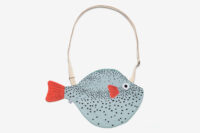 Schoudertas pufferfish aqua