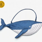 Schoudertas blue whale