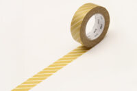 Washi Tape  |  stripe gold - Afbeelding 3