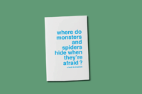 Where do monsters and spiders hide when they're afraid - a book to illustrate