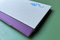 Notitieboek foliedruk zeepaard - Afbeelding 3