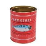 Rood blik | makreel | 13 cm hoog