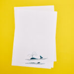 Briefpapier walvis A4